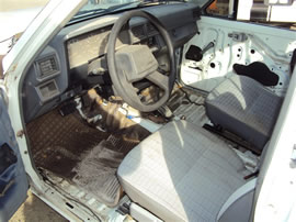 1984 TOYOTA PICK-UP HILUX, 2.4L EFI AUTO 2WD, COLOR WHITE, STK Z15003